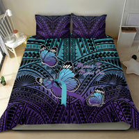 New Zealand Suicide Prevention Month Bedding Set Maori Mauri Tu Mauri Ora Polynesian Pattern LT22 - Polynesian Pride