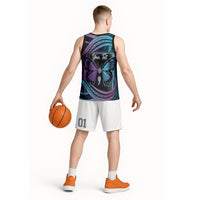 Personalised Polynesia Suicide Prevention Month Basketball Jersey Semicolon Butterfly Never Give Up Polynesian Pattern LT22 - Polynesian Pride
