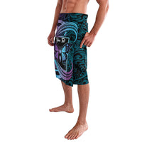 Personalised Polynesia Suicide Prevention Month Lavalava Semicolon Butterfly Never Give Up Polynesian Pattern LT22 - Polynesian Pride