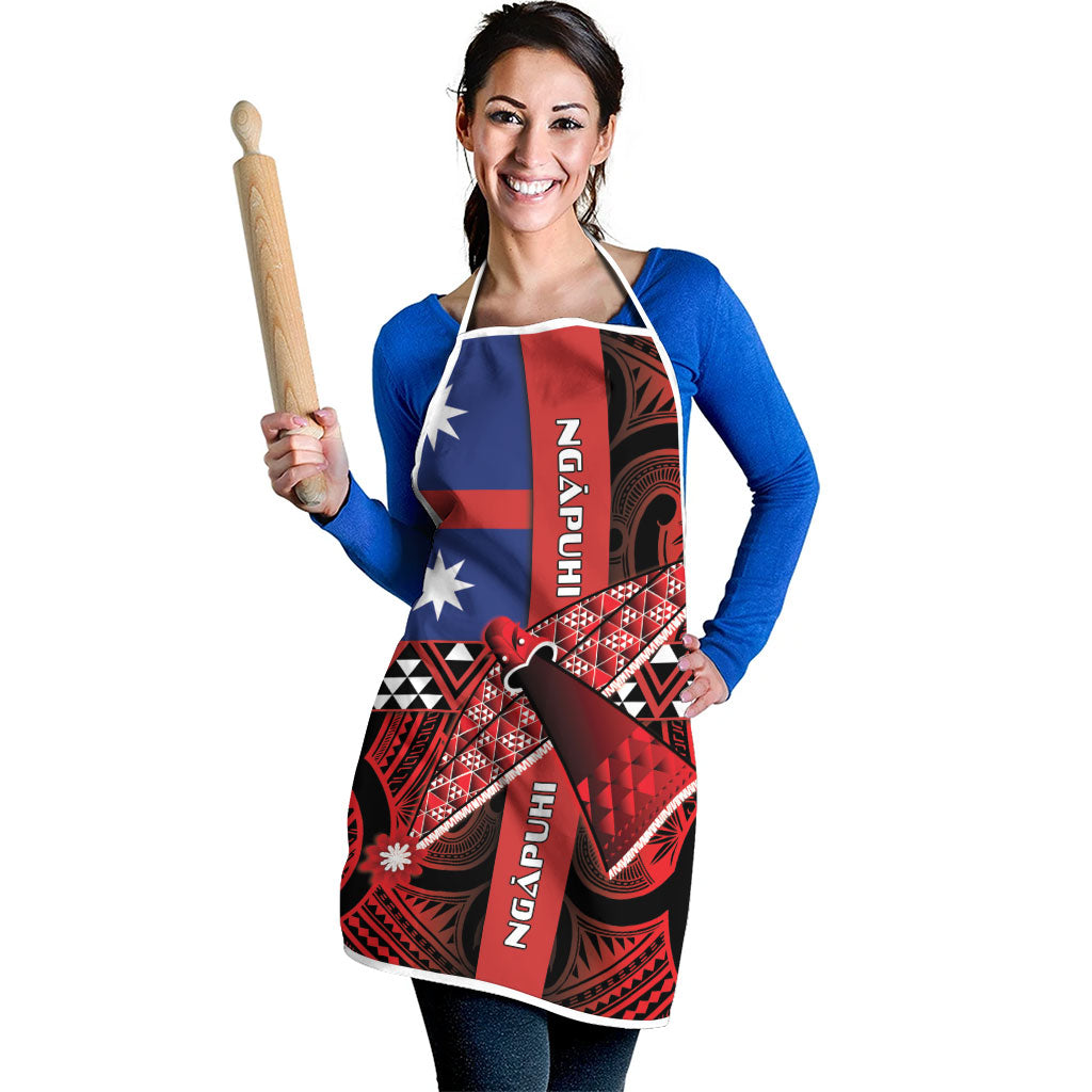 Aotearoa Iwi Ngapuhi Apron Tuhoronuku Kite United Tribes Flag Maori Pattern LT22 - Polynesian Pride