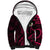 Hawaii Sherpa Hoodie Oahu Islands Pacific Plumeria Pink Vibe LT9 Unisex Pink - Polynesian Pride