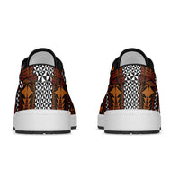 Malo e Lelei Tonga Low Sneakers Tongan Ngatu Tapa Cloth - Polynesian Pride