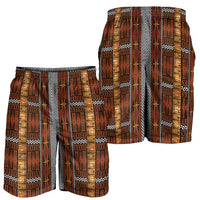 Malo e Lelei Tonga Shorts for Men Tongan Ngatu Tapa Cloth LT14 - Polynesian Pride