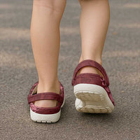 Maroon Aloha Hawaii Clogs Shoes Hawaiian Kakau Ohia Lehua Lei - Polynesian Pride