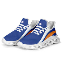 Marshall Islands Clunky Sneakers Flag-Inspired Curve Style LT05 - Polynesian Pride