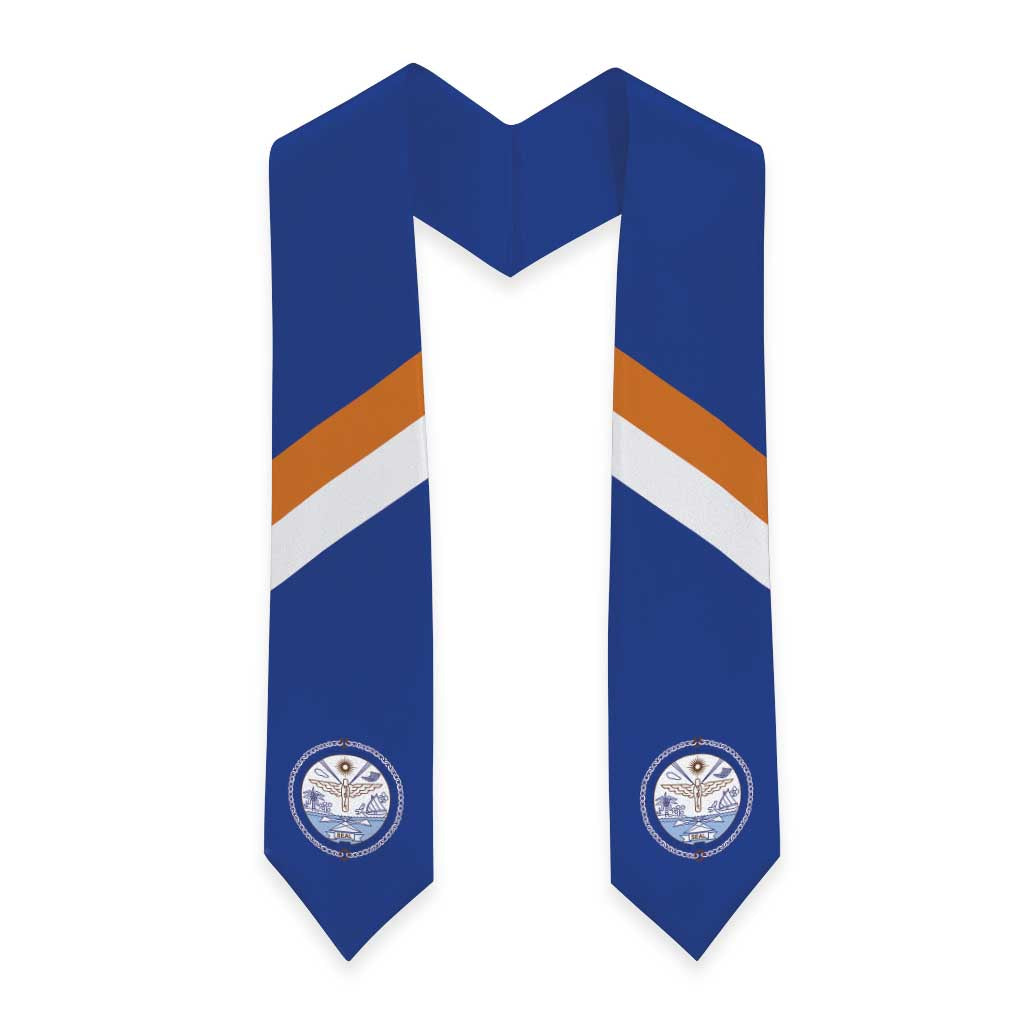 Marshall Islands Graduation Stole Coat Of Arms Style LT05 - Polynesian Pride