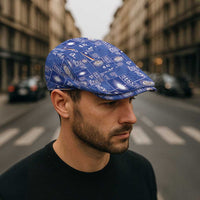 Marshall Islands Merry Christmas Jeff Hat Pacific Patchwork Xmas Vibes - Polynesian Pride