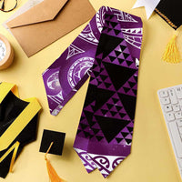 Matariki New Zealand Graduation Stole NZ Niho Taniwha Maori New Year Purple Galaxy