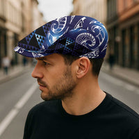 Matariki New Zealand Jeff Hat NZ Niho Taniwha Maori New Year Blue Galaxy