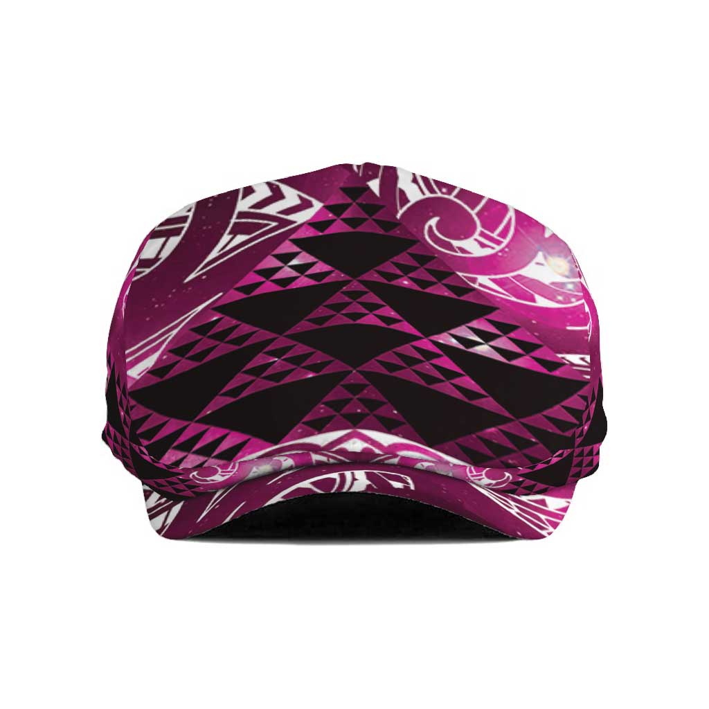 Matariki New Zealand Jeff Hat NZ Niho Taniwha Maori New Year Pink Galaxy LT14 Pink - Polynesian Pride