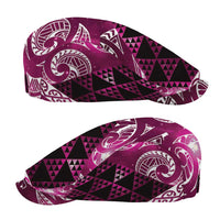 Matariki New Zealand Jeff Hat NZ Niho Taniwha Maori New Year Pink Galaxy LT14 - Polynesian Pride
