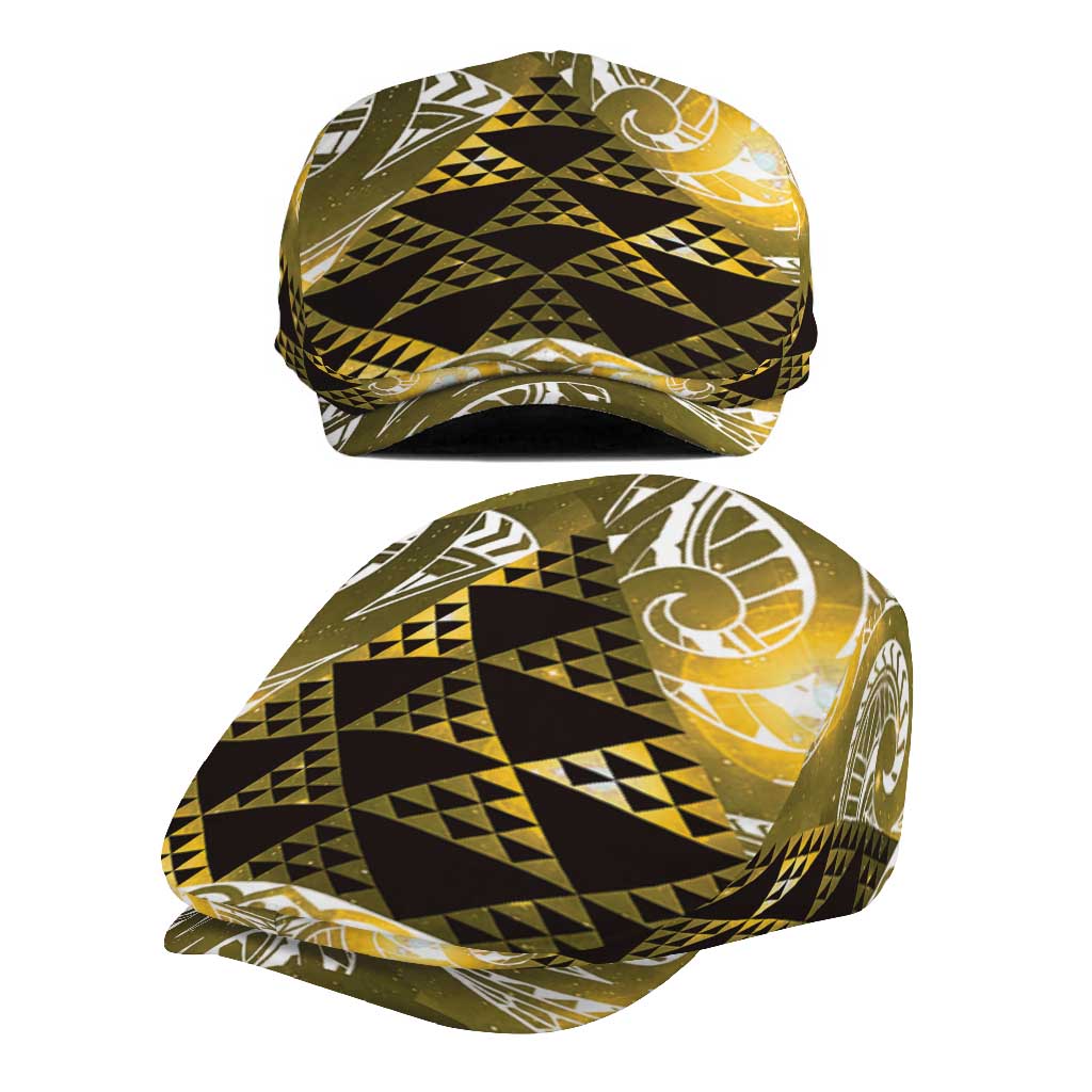 Matariki New Zealand Jeff Hat NZ Niho Taniwha Maori New Year Yellow Galaxy LT14 - Polynesian Pride