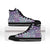 Mele Kalikimaka Hawaii Christmas High Top Shoes Poni Seamless Floral Motif - Polynesian Pride
