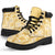 Melemele Aloha Hawaii All Season Boots Plumeria Lei With Palaka Motif - Polynesian Pride