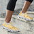 Melemele Aloha Hawaii Clunky Sneakers Plumeria Lei With Palaka Motif - Polynesian Pride