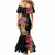 Hawaii Flowers Tribal Pattern Mermaid Dress LT9 - Polynesian Pride