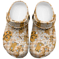 Mokihana Maile Ilima Leis Paniolo Palaka Clogs Shoes Hawaiian Kula Spirit - Polynesian Pride