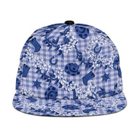 Mokihana Maile Ilima Leis Paniolo Palaka Snapback Cap Hawaiian Polu Spirit - Polynesian Pride