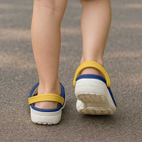 Nauru Clogs Shoes Heritage Palette Flag-Inspired - Polynesian Pride