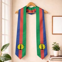 New Caledonia Graduation Stole Flag Style LT05 One Size Multicolor - Polynesian Pride