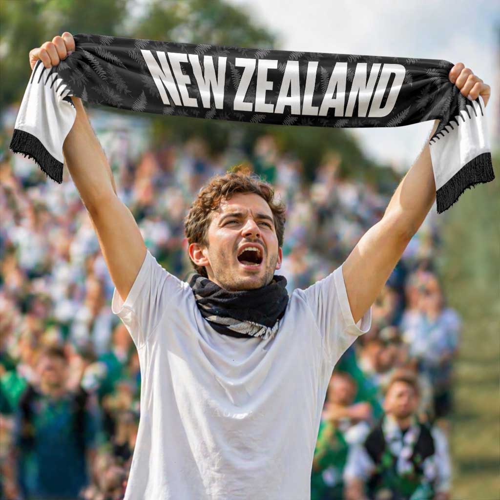 New Zealand 2026 Football Soccer Scarf Come On Aotearoa LT14 - Polynesian Pride