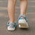 New Zealand Aotearoa Darts Masters Clogs Shoes Maori Art Tattoo with Tribal Dart Symbol Blue - Polynesian Pride