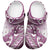 New Zealand Aotearoa Darts Masters Clogs Shoes Maori Art Tattoo with Tribal Dart Symbol Pink - Polynesian Pride