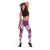 New Zealand Aotearoa Darts Masters Leggings Maori Art Tattoo with Tribal Dart Symbol Pink - Polynesian Pride