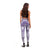New Zealand Aotearoa Darts Masters Leggings Maori Art Tattoo with Tribal Dart Symbol Purple - Polynesian Pride
