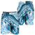 New Zealand Aotearoa Darts Masters Shorts for Men Maori Art Tattoo with Tribal Dart Symbol Blue - Polynesian Pride