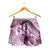 New Zealand Aotearoa Darts Masters Shorts for Women Maori Art Tattoo with Tribal Dart Symbol Pink - Polynesian Pride