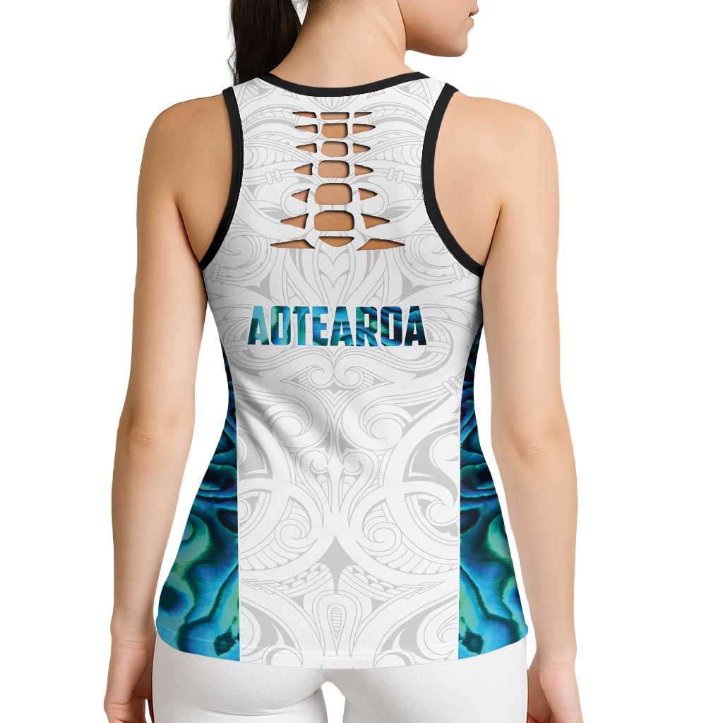 New Zealand Aotearoa Hollow Tank Top Maori Papua Shell Indigenous LT9 - Polynesian Pride