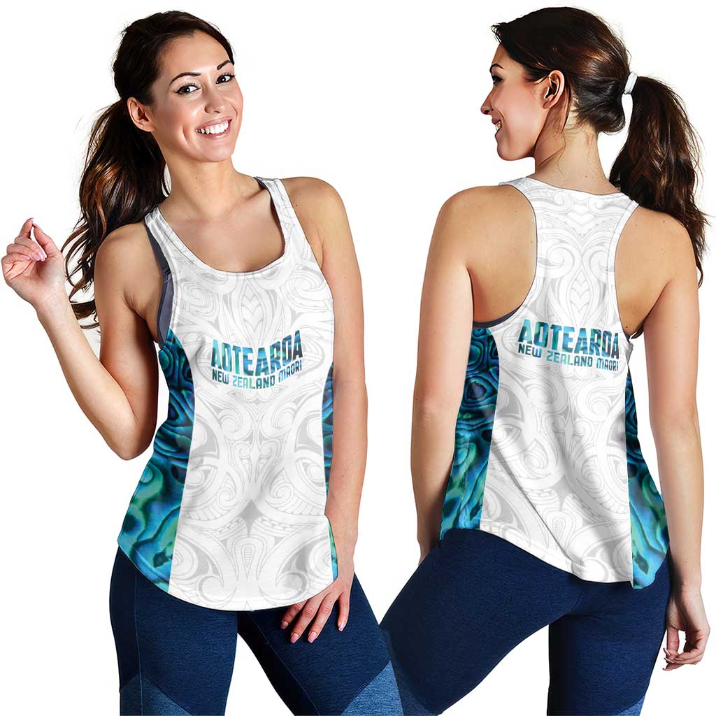 New Zealand Aotearoa Women Racerback Tank Maori Papua Shell Indigenous - Polynesian Pride