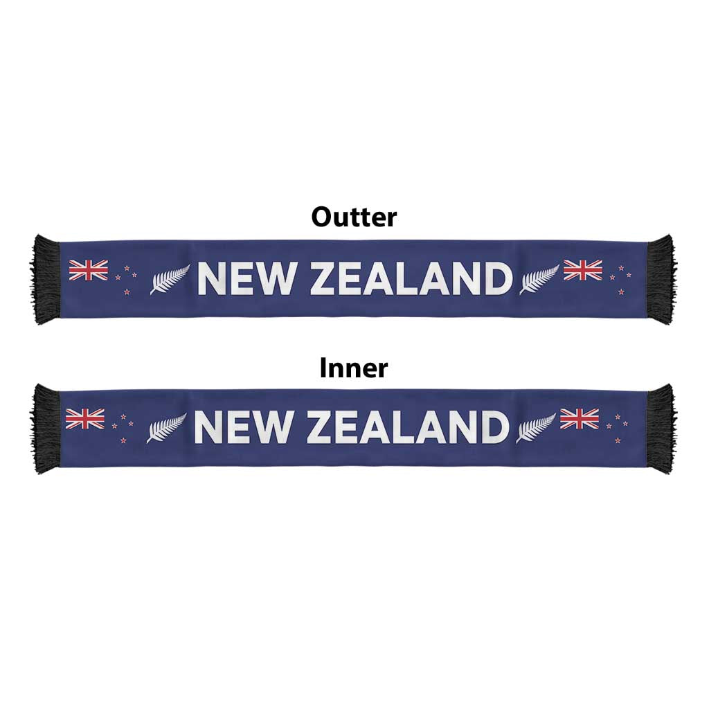 New Zealand Football 2026 Soccer Scarf Flag Style LT05 - Polynesian Pride
