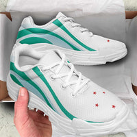 New Zealand Football Chunky Sneakers Curve Style LT05 - Polynesian Pride