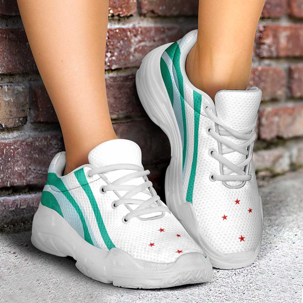 New Zealand Football Chunky Sneakers Curve Style LT05 - Polynesian Pride