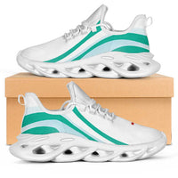 New Zealand Football Clunky Sneakers Curve Style LT05 Aqua - Polynesian Pride