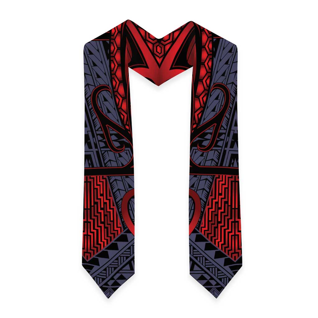 New Zealand Graduation Stole Maori Kiwiana Pattern Tukutuku Motif LT9 - Polynesian Pride