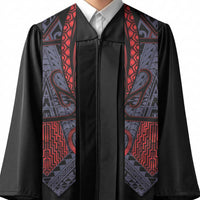 New Zealand Graduation Stole Maori Kiwiana Pattern Tukutuku Motif LT9 - Polynesian Pride