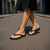 New Zealand Hammerhead Shark Flip Flops Maori Haehae Mangopare Galaxy - Polynesian Pride