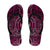 New Zealand Hammerhead Shark Flip Flops Maori Haehae Mangopare Pink - Polynesian Pride