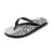 New Zealand Hammerhead Shark Flip Flops Maori Haehae Mangopare White - Polynesian Pride