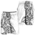 New Zealand Hammerhead Shark Shorts for Men Maori Haehae Mangopare White - Polynesian Pride