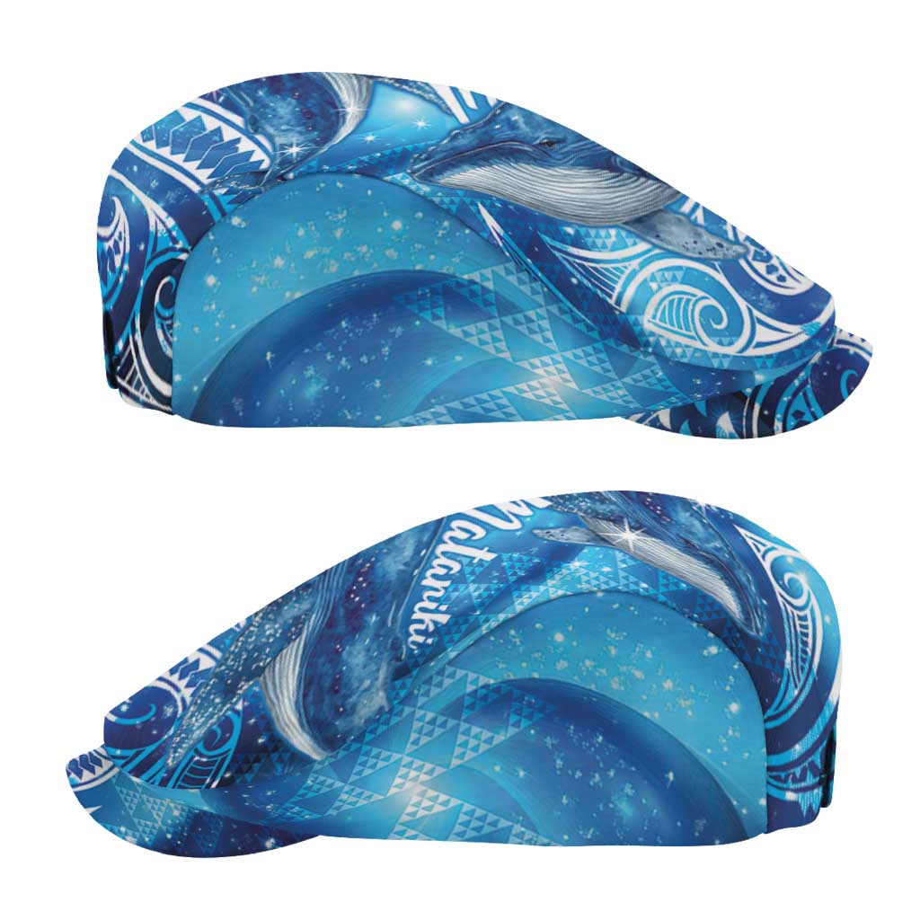 New Zealand Humpback Whale Matariki Jeff Hat Maori New Year Taniko Niho Taniwha LT14 - Polynesian Pride