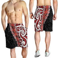 New Zealand Maori Stylized Koru Shorts for Men LT03 - Polynesian Pride
