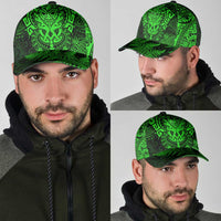 New Zealand Rugby All Green Classic Cap Silver Fern All Black Mix Ta Moko LT09