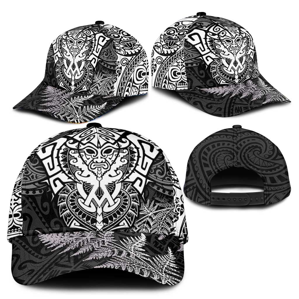 New Zealand Rugby All White Classic Cap Silver Fern All Black Mix Ta Moko LT09