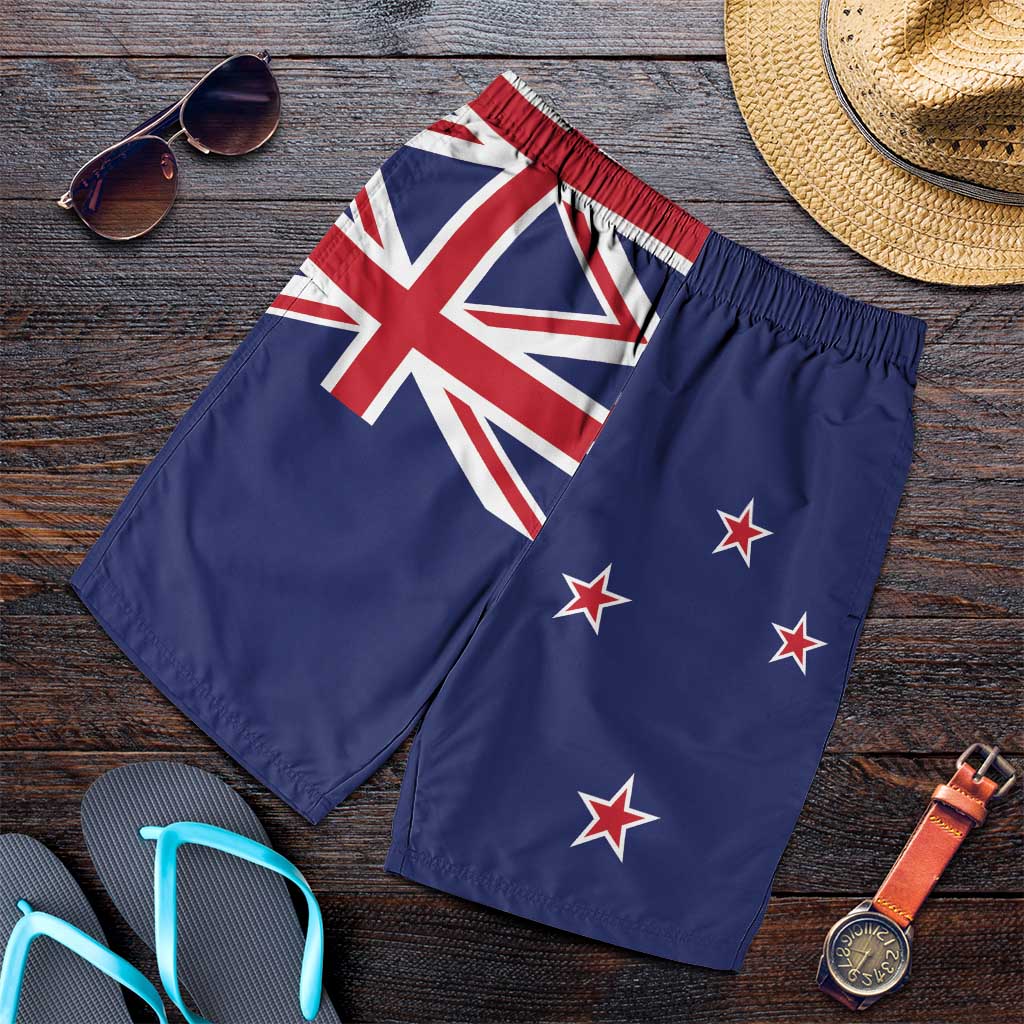 New Zealand Shorts for Men National Flag Colors - Polynesian Pride