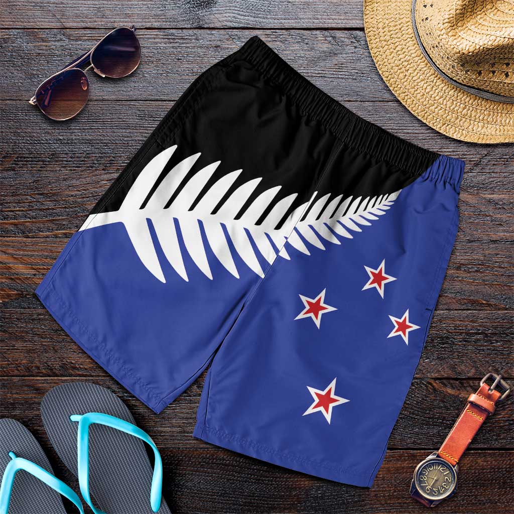 New Zealand Shorts for Men National Flag Style - Polynesian Pride
