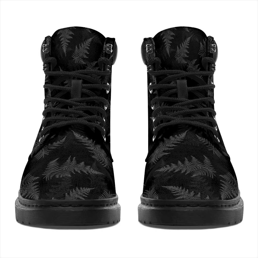 New Zealand Silver Fern Rugby All Season Boots Go Aotearoa World Cup - Polynesian Pride